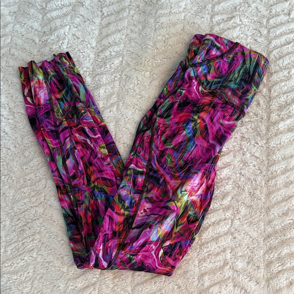 Lululemon Vibrant Multicolor Leggings